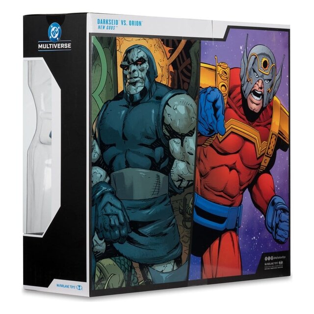 DC Multiverse Darkseid vs Orion (New Gods) 18cm