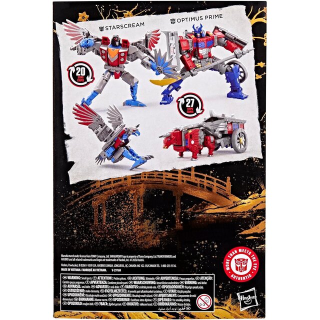 Transformers Timelines Optimus Prime and Starscream
