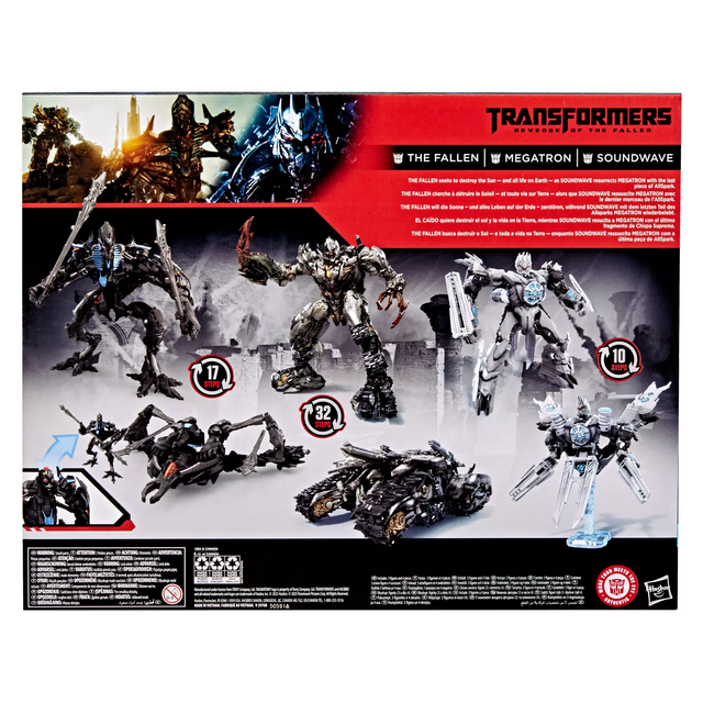 Transformers: Revenge of the Fallen Studio Series 3-Pack