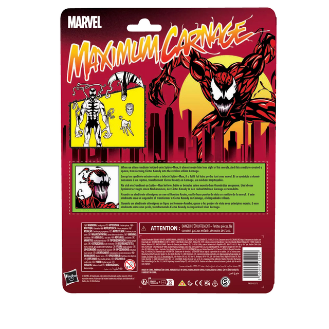Maximum Carnage Marvel Legends Series Carnage Action Figure 15cm