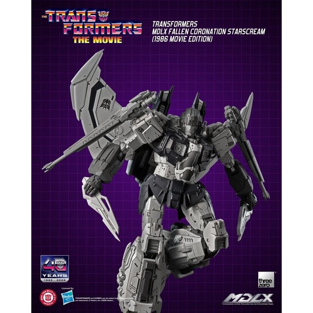 Transformers MDLX Fallen Coronation Starscream (1986 Movie Edition) Action Figure 20cm