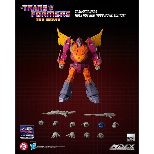 Transformers MDLX Hot Rod (1986 Movie Edition) Action Figure 18cm
