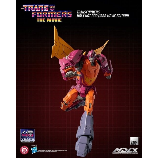 Transformers MDLX Hot Rod (1986 Movie Edition) Action Figure 18cm