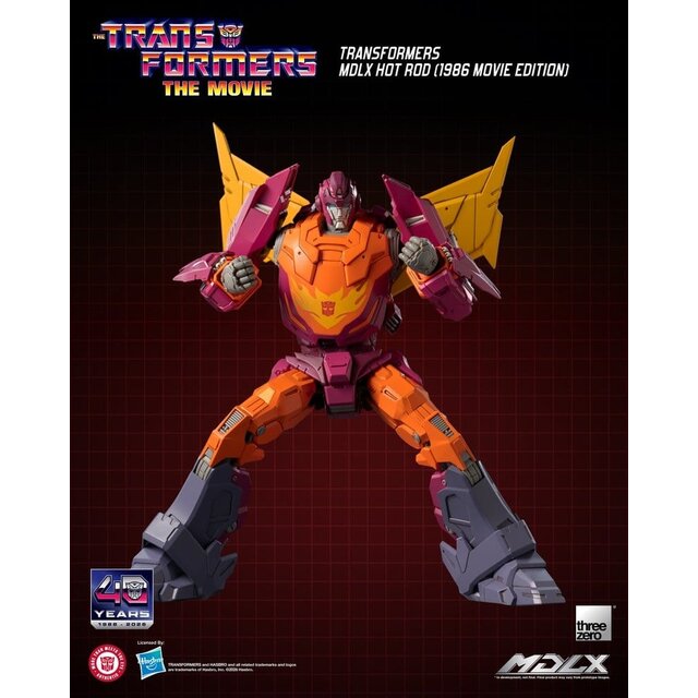 Transformers MDLX Hot Rod (1986 Movie Edition) Action Figure 18cm