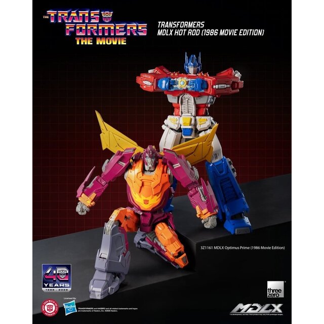 Transformers MDLX Hot Rod (1986 Movie Edition) Action Figure 18cm