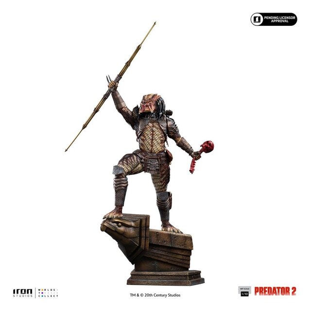 Predator 2 Predator City Hunter Art Scale Statue 43cm