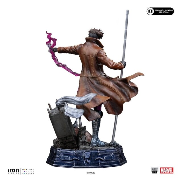 Marvel Gambit Unleashed Art Scale Statue 1/10 Gambit 28cm