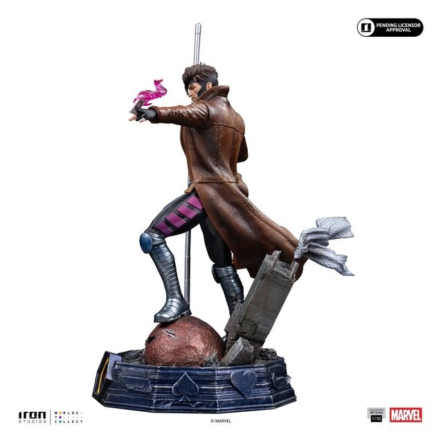 Marvel Gambit Unleashed Art Scale Statue 1/10 Gambit 28cm