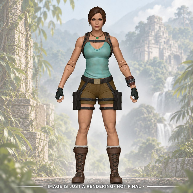 Elite Edition Lara Croft (Tomb Raider: Legacy of Atlantis) Action Figure 18cm