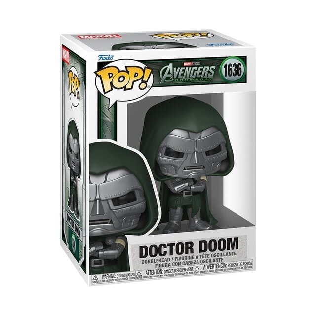POP! Avengers Doomsday Doctor Doom #1636 Bobblehead 10cm