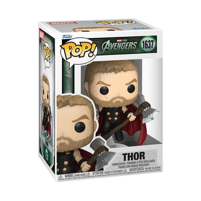 POP! Avengers Doomsday Thor #1637 Bobblehead 10cm