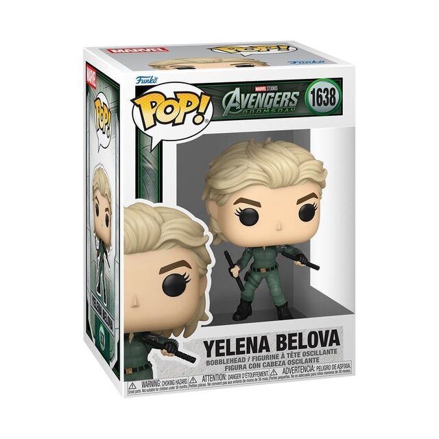 POP! Avengers Doomsday Yelena Belova #1638 Bobblehead 10cm