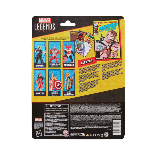 Marvel Legends Series Elektra (Daredevil Comics) Action Figure 15cm