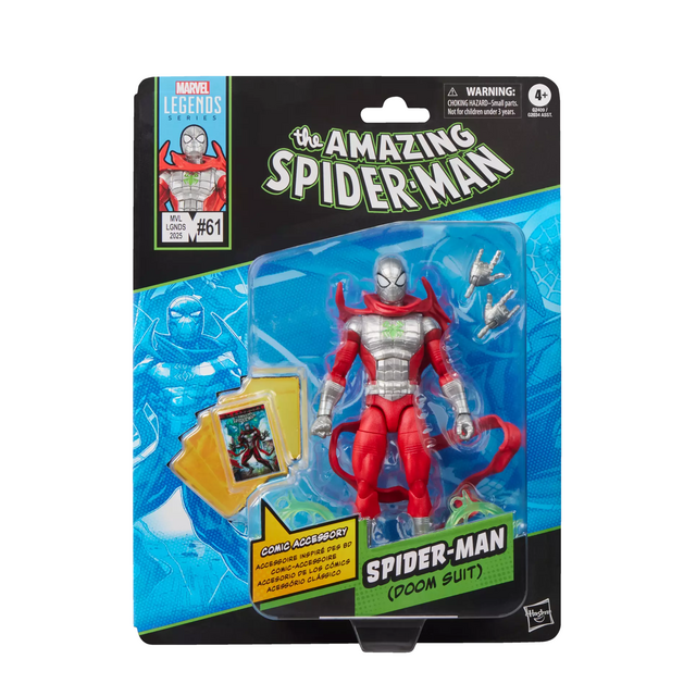 Marvel Legends Series Spider-Man (Doom Suit) Action Figure 15cm