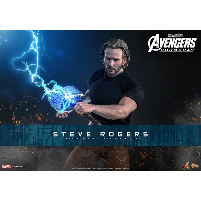 Marvel Avengers: Doomsday Movie Masterpiece Steve Rogers Action Figure 31cm