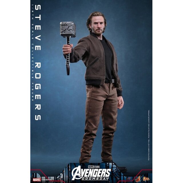 Marvel Avengers: Doomsday Movie Masterpiece Steve Rogers Action Figure 31cm