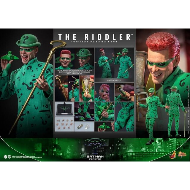 Batman Forever Movie Masterpiece Riddler Action Figure 31cm