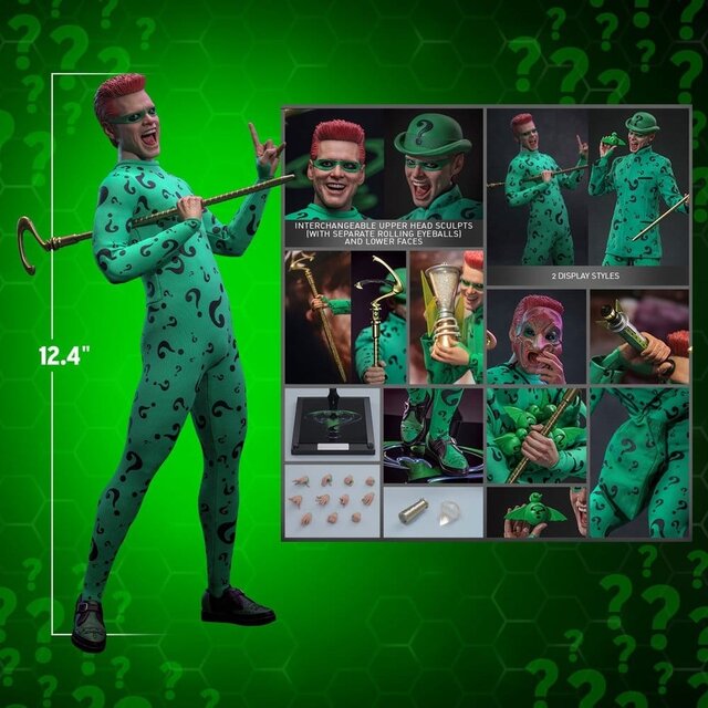 Batman Forever Movie Masterpiece Riddler Action Figure 31cm
