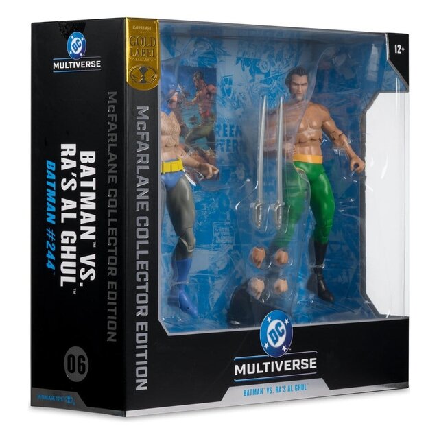 Collector Edition Batman vs Ra's al Ghul (Batman #244) Gold Label Action Figures 18cm