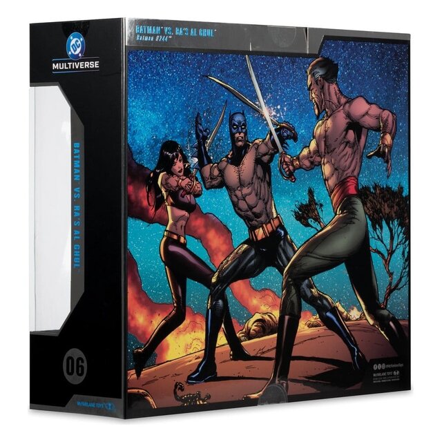 Collector Edition Batman vs Ra's al Ghul (Batman #244) Gold Label Action Figures 18cm
