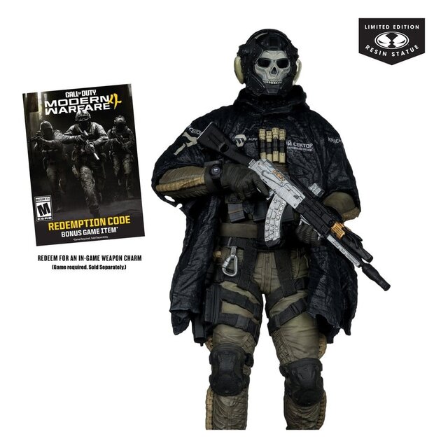 Call of Duty: Modern Warfare 4 Ghost Statue 32cm