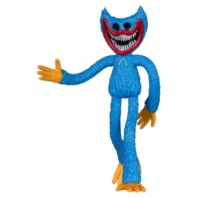 Poppy Playtime Nightmare Huggy Wuggy Bendy Figure 11cm
