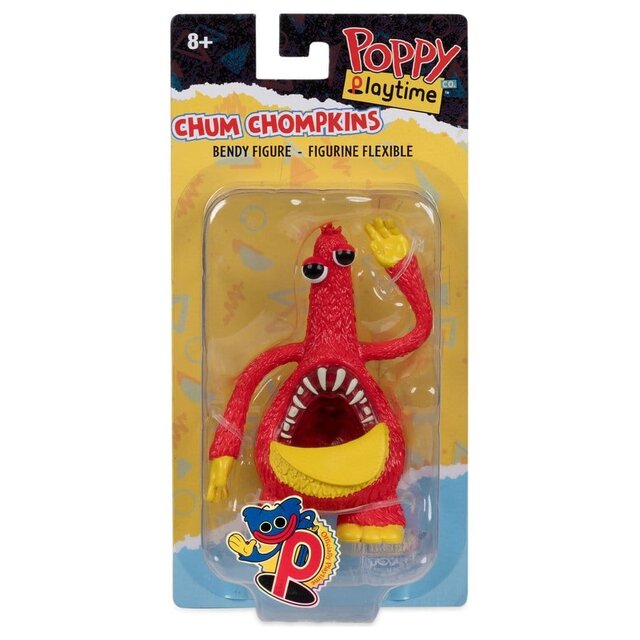 Poppy Playtime Chum Chompkins Bendy Figure 11cm