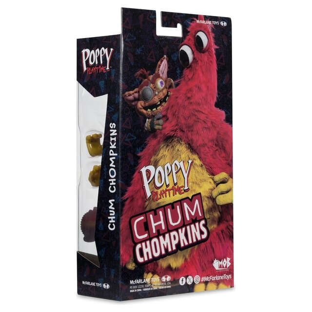 Poppy Playtime Chum Chompkins Action Figure 14cm