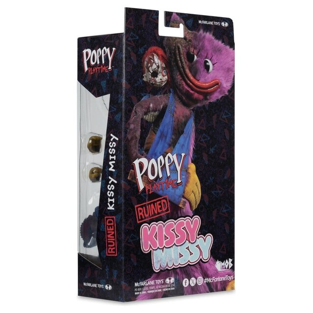 Poppy Playtime Kissy Missy (Ruined) Action Figure 18cm