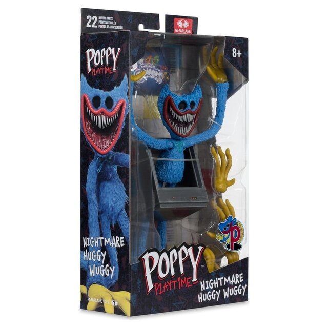 Poppy Playtime Nightmare Huggy Wuggy Action Figure 18cm