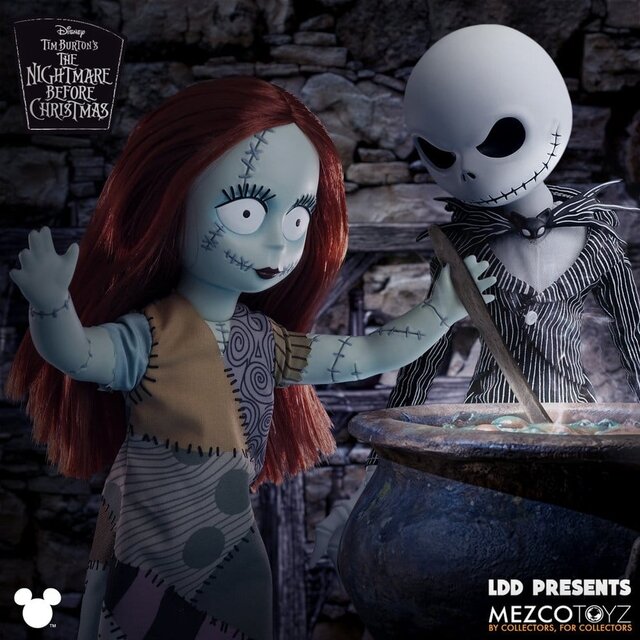 Nightmare Before Christmas Living Dead Dolls Presents Doll Sally 25cm