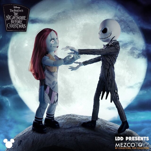 Nightmare Before Christmas Living Dead Dolls Presents Doll Jack Skellington 25cm