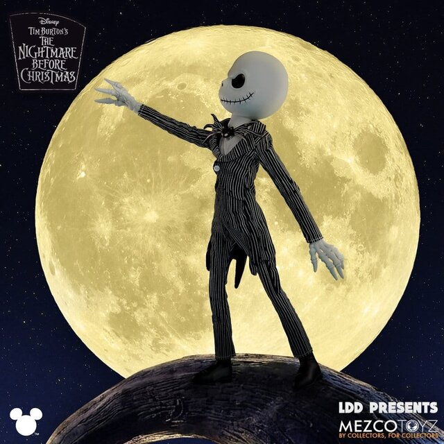 Nightmare Before Christmas Living Dead Dolls Presents Doll Jack Skellington 25cm