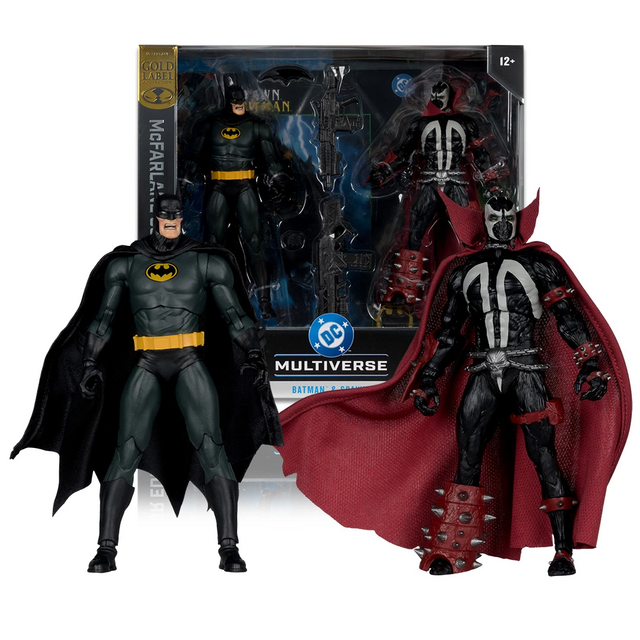 Collector Edition Batman & Spawn (Gold Label) 2-Pack 18cm