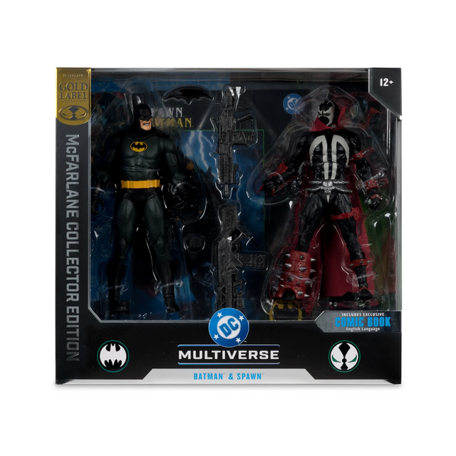 Collector Edition Batman & Spawn (Gold Label) 2-Pack 18cm