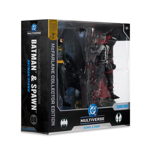 Collector Edition Batman & Spawn (Gold Label) 2-Pack 18cm