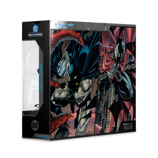 Collector Edition Batman & Spawn (Gold Label) 2-Pack 18cm