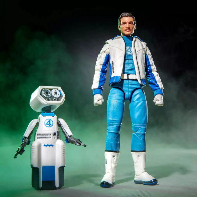 Avengers: Doomsday Marvel Legends Series Mister Fantastic & H.E.R.B.I.E. Action Figure 15cm