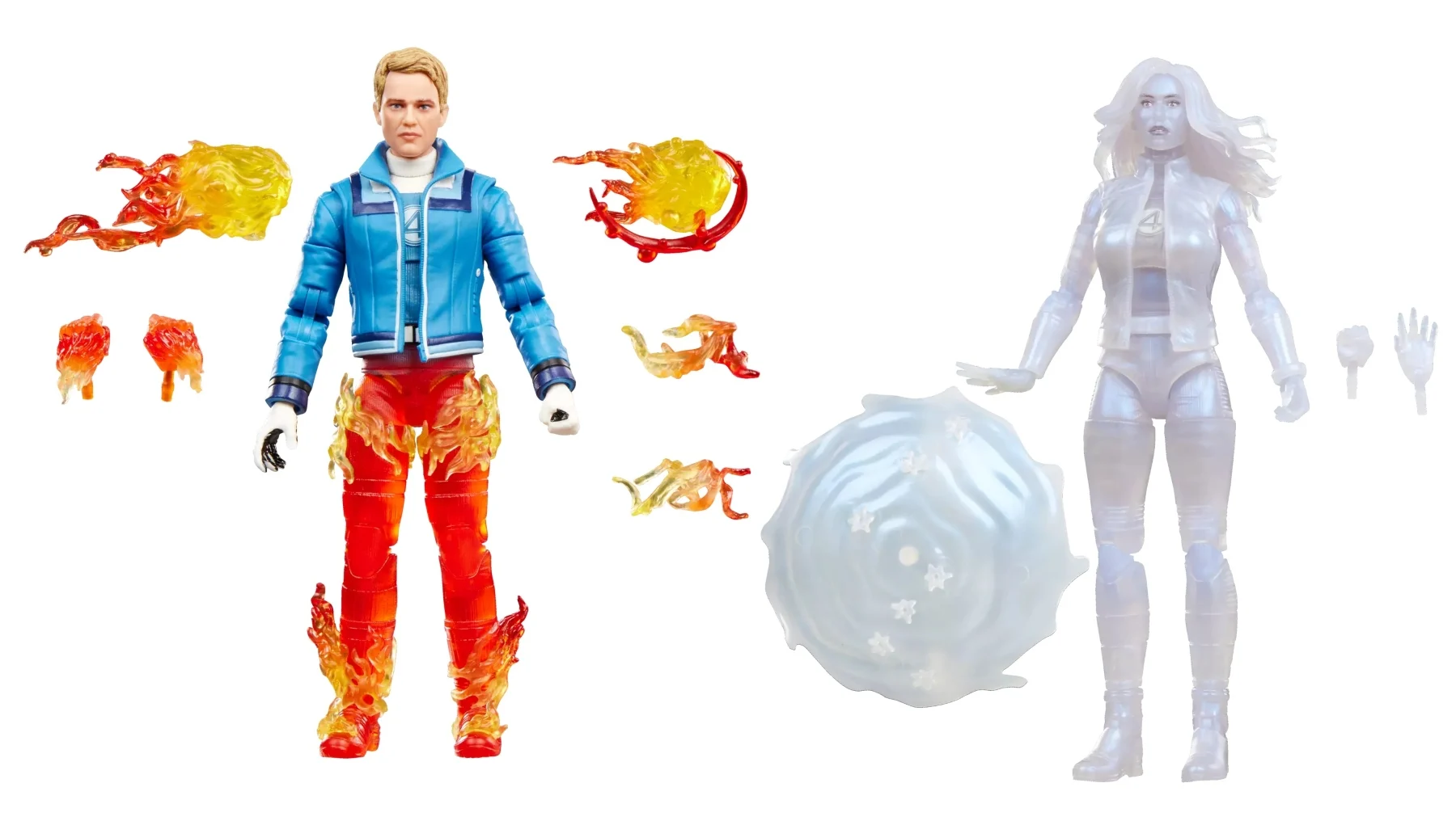 Hasbro Marvel Legends Invinsible Woman & Human Torch
