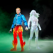 Avengers: Doomsday Marvel Legends Series Invinsible Woman & Human Torch Action Figures 15cm
