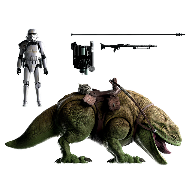 Star Wars Episode IV Black Series Sandtrooper & Dewback Action Figures 15cm