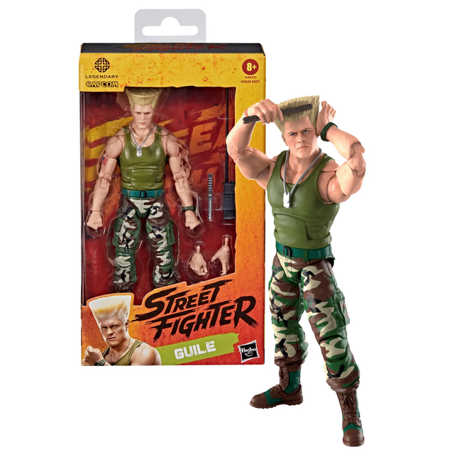 Street Fighter Action Figure Guile 15cm