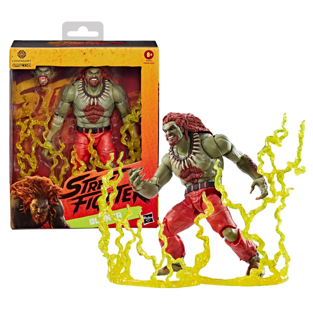Street Fighter Blanka Deluxe Action Figure 15cm