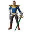 Boss Fight Studio Hero H.A.C.K.S. Core Action Figure 1/18 Heroes and Villains Wave 1 Jett Steelblade: Stellar Knight of Accord