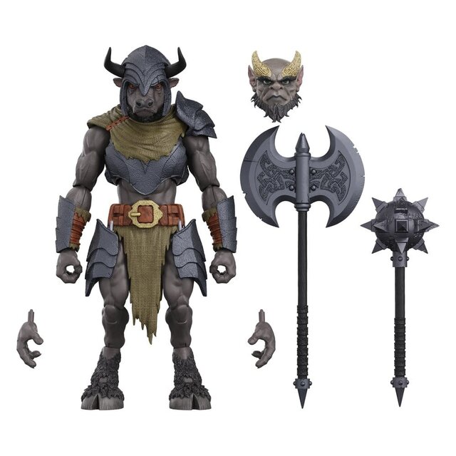 Hero H.A.C.K.S. Core Action Figure 1/18 Heroes and Villains Wave 1 Minos Auroxos: Labyrinthian Warrior