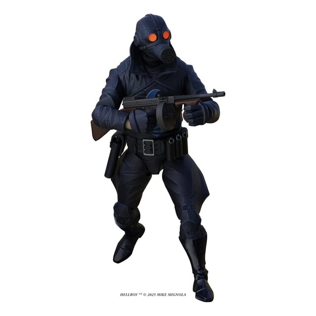 Hellboy Action Figure Lobster Johnson (The Iron Prometheus) 17 cm