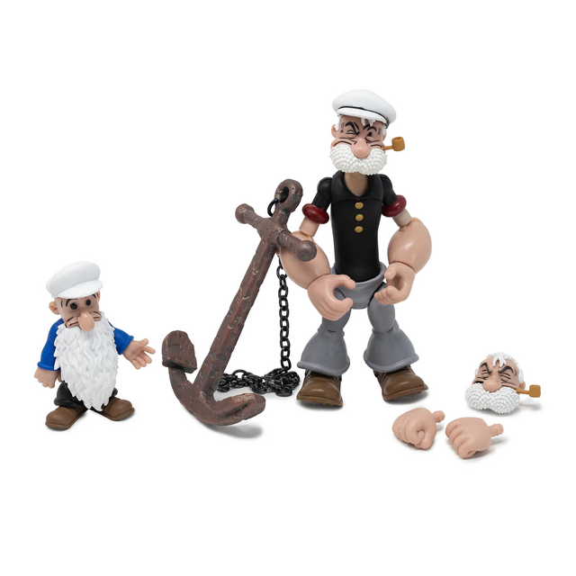 Popeye Classics Action Figure Poopdeck Pappy 12,5cm