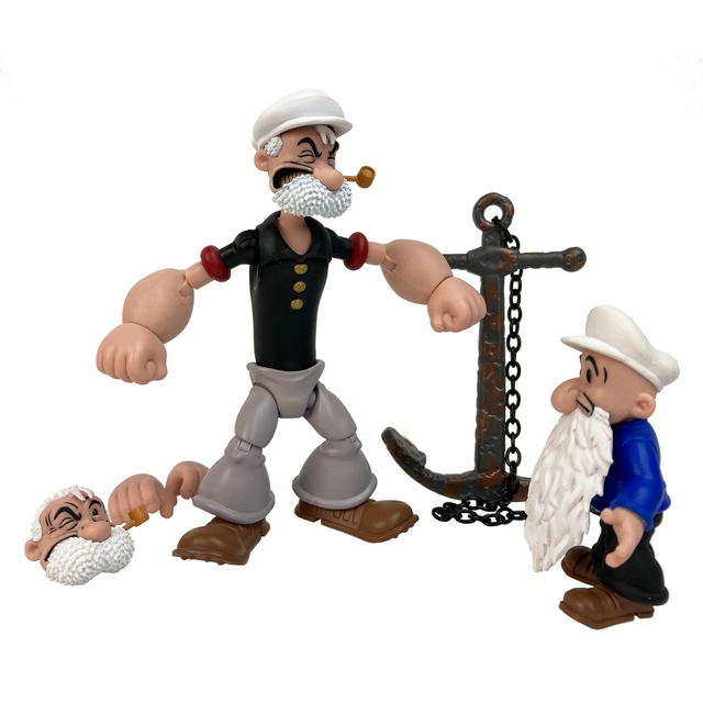 Popeye Classics Action Figure Poopdeck Pappy 12,5cm