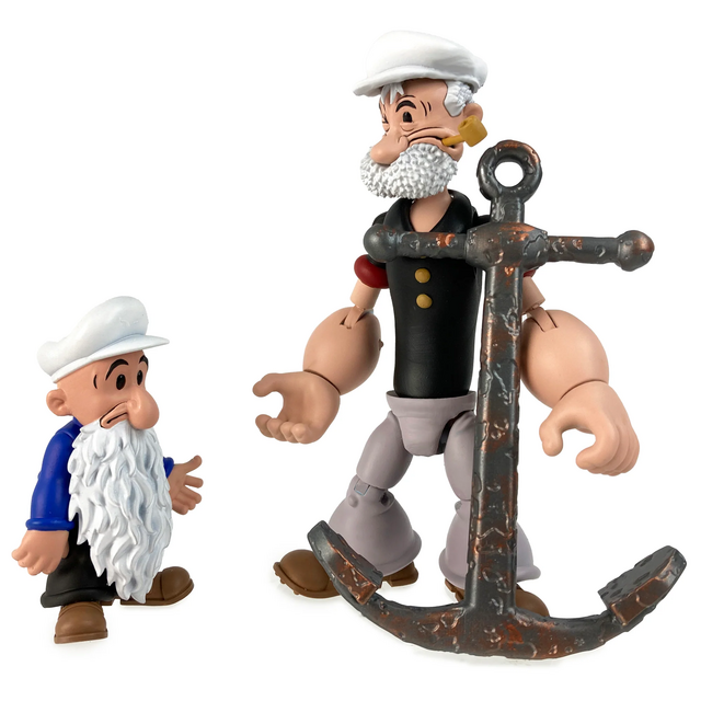 Popeye Classics Action Figure Poopdeck Pappy 12,5cm