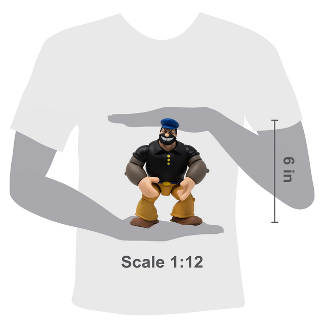 Popeye Classics Action Figure Bluto 15cm
